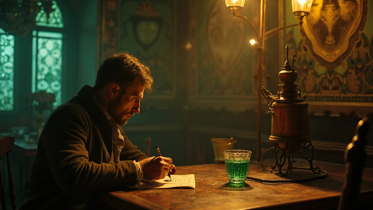 Jak vyvolat halucinace na absintu - fakta a mýty