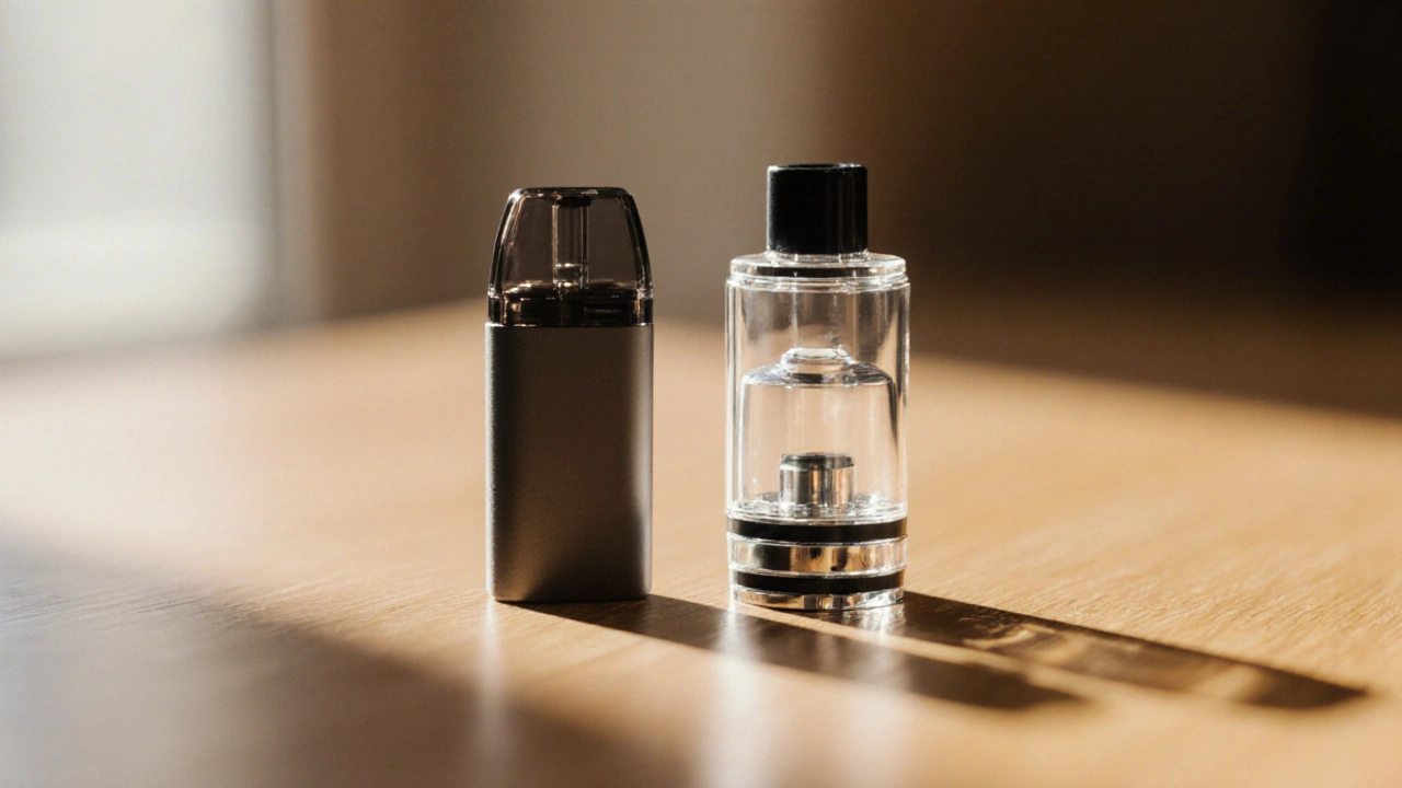 Rozdíl mezi 1g a 5g vaping kazetami - co je dobré vědět
