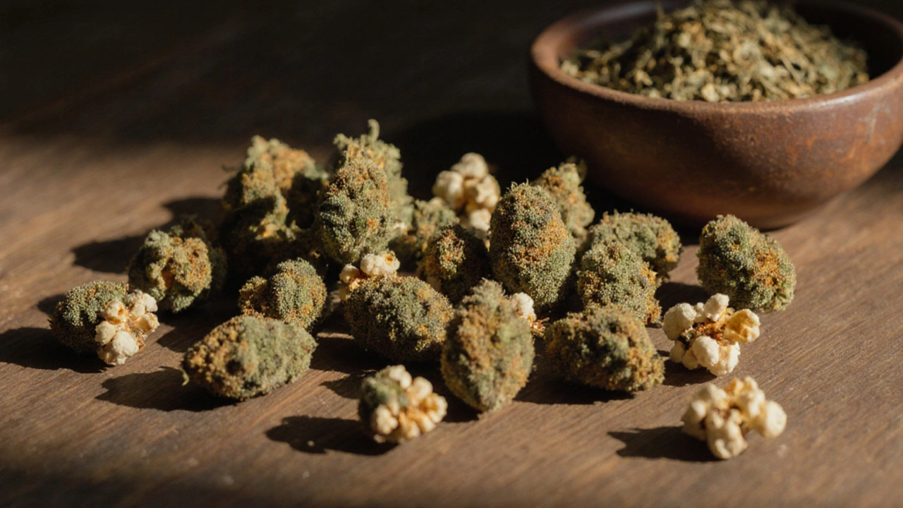 Co je popcorn v kávě? Všechno, co potřebujete vědět o kousečcích konopí v jídle