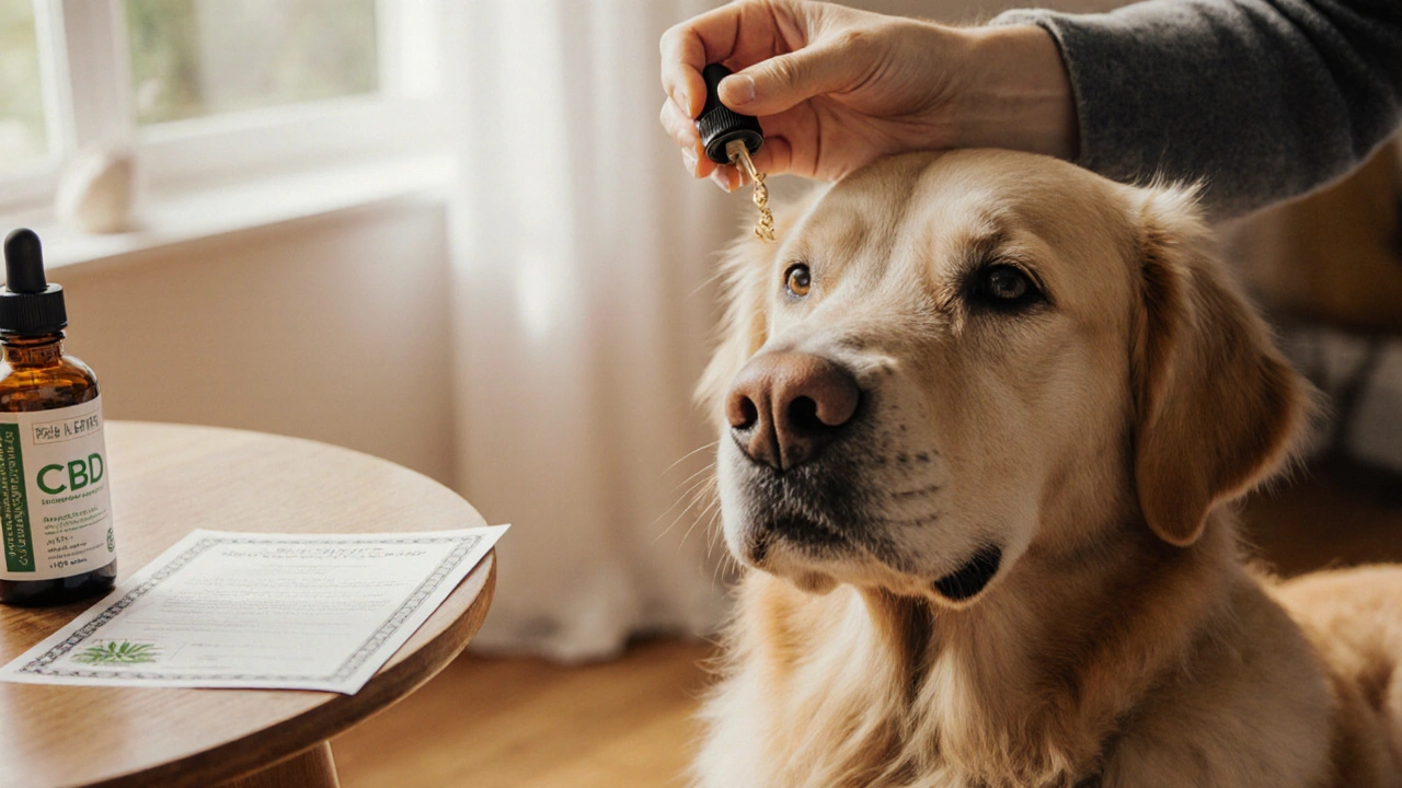 Co musíte vědět před tím, než svému psu dáte CBD
