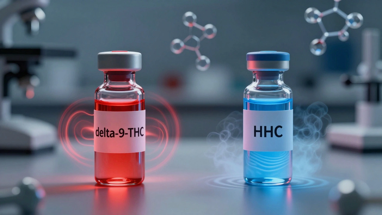 Co dává silnější účinek: HHC nebo delta-9-THC?