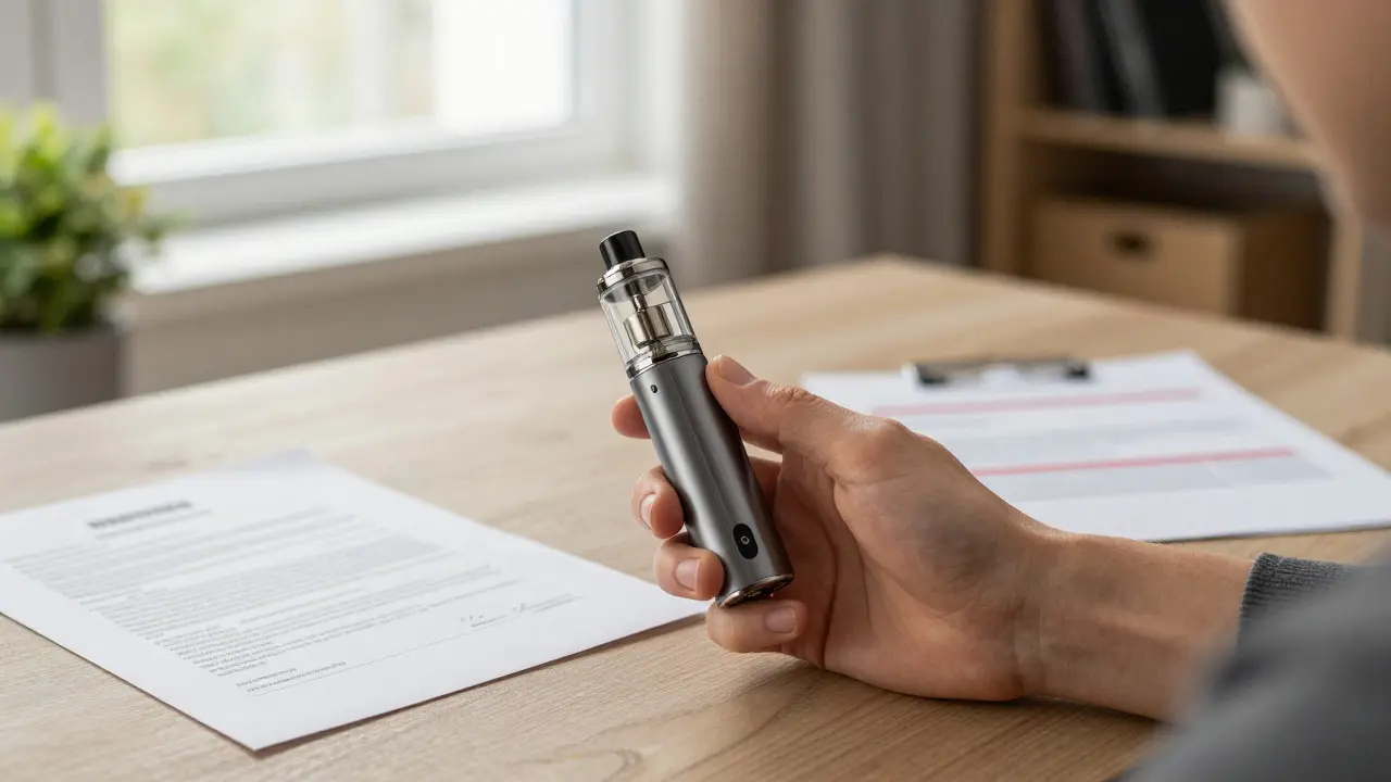 Je legální kouřit cannabis vape juice?