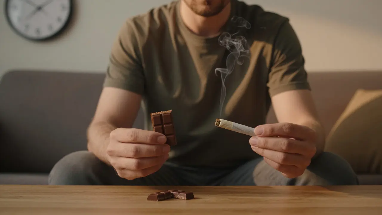 Jak silná je 10 mg edibilie oproti kouřenému papíru?