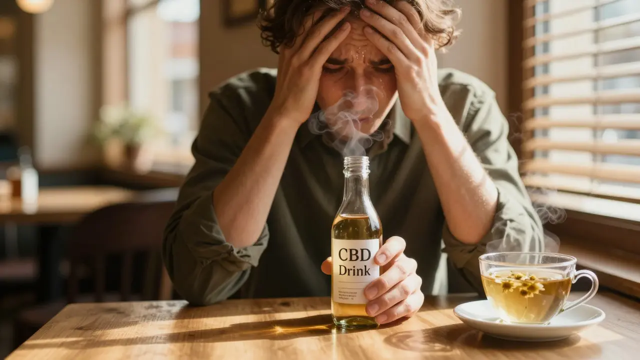 Může CBD nápoj způsobit úzkost?