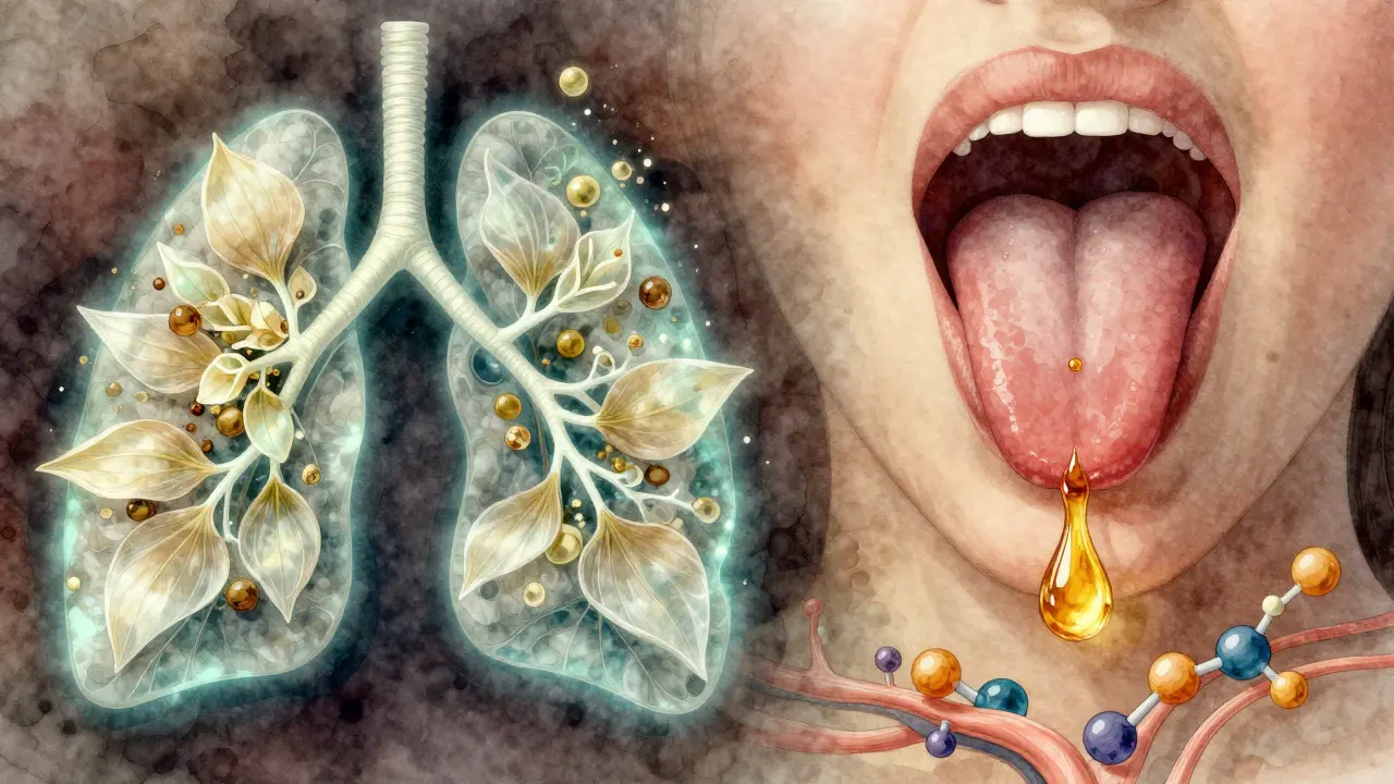 Vizuální porovnání účinku CBD květu a oleje na tělo