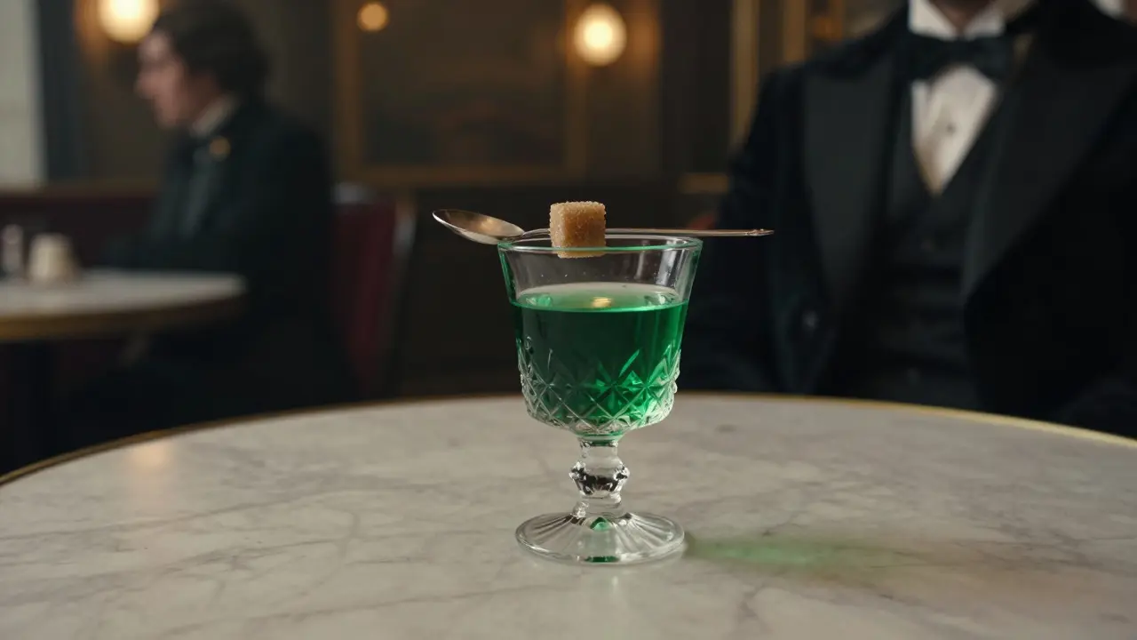 Co dělá absint s mozkem? Mýty, pravda a účinky thujonu