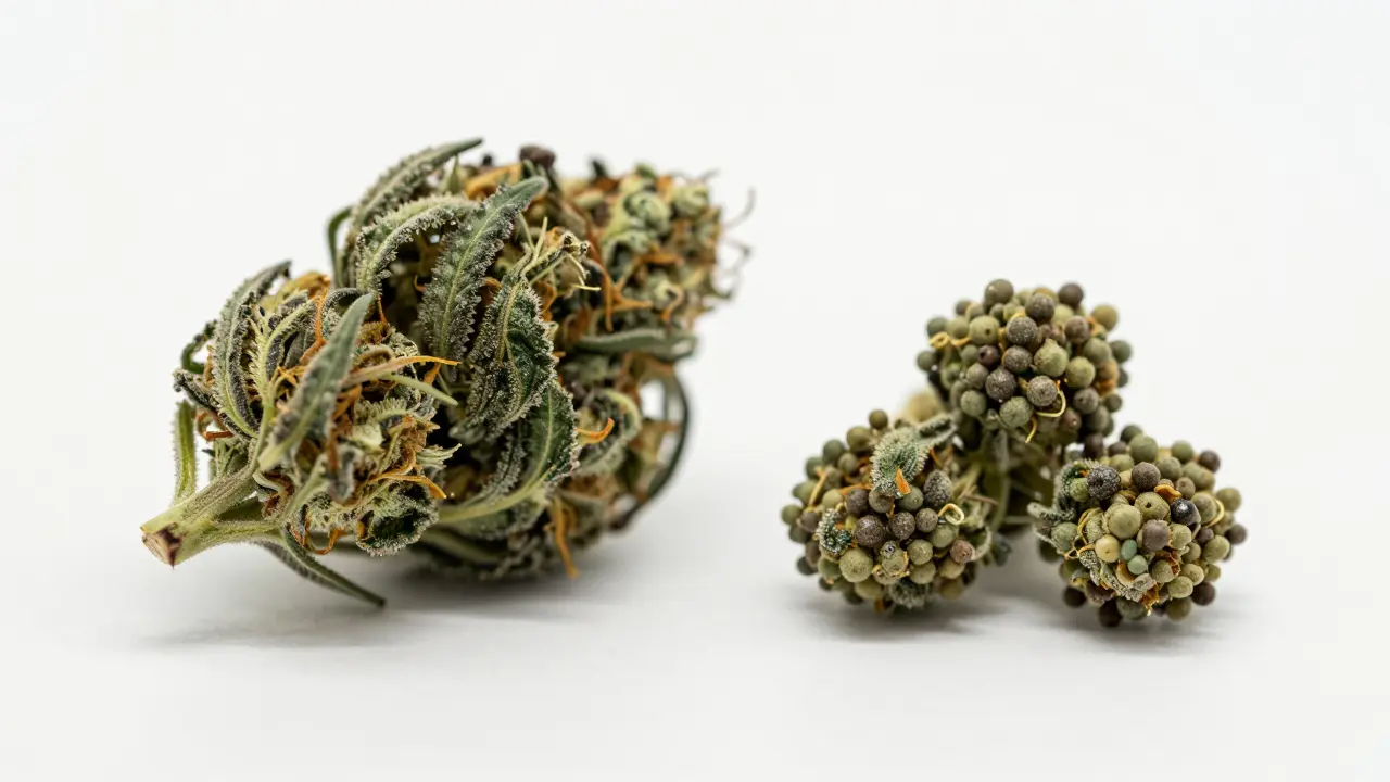 Proč dispensaries prodávají malé bobky? Pravda o popcornu z konopí