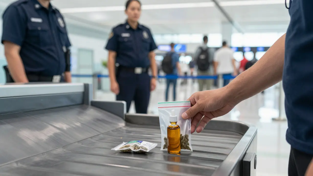 Jak přemístit CBD produkty přes letištní bezpečnostní kontrolu (TSA) v roce 2026