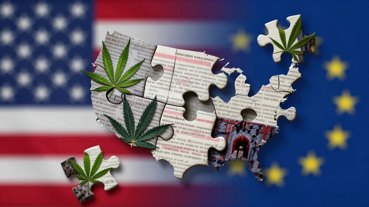 Je hash legální v USA? Kompletní přehled zákonů pro CBD a THC hash (2026)