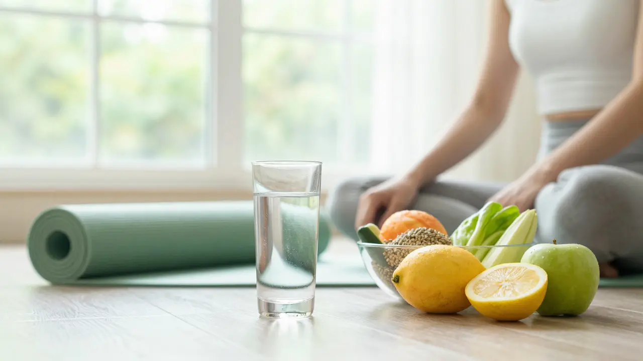 Doporučené metody přirozené detoxikace: voda, strava a pohyb