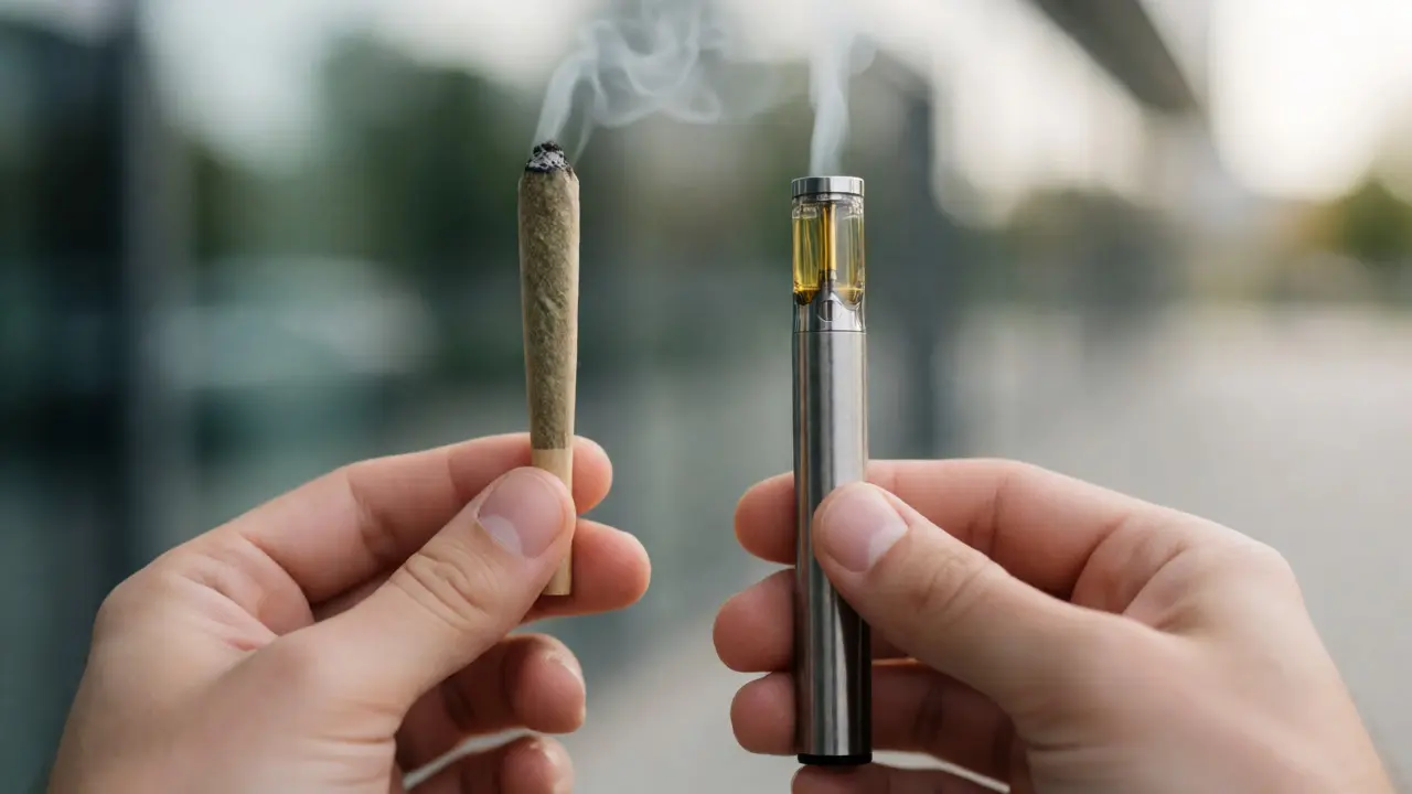 CBD: Je bezpečnější kouřit nebo vapovat? Průvodce riziky