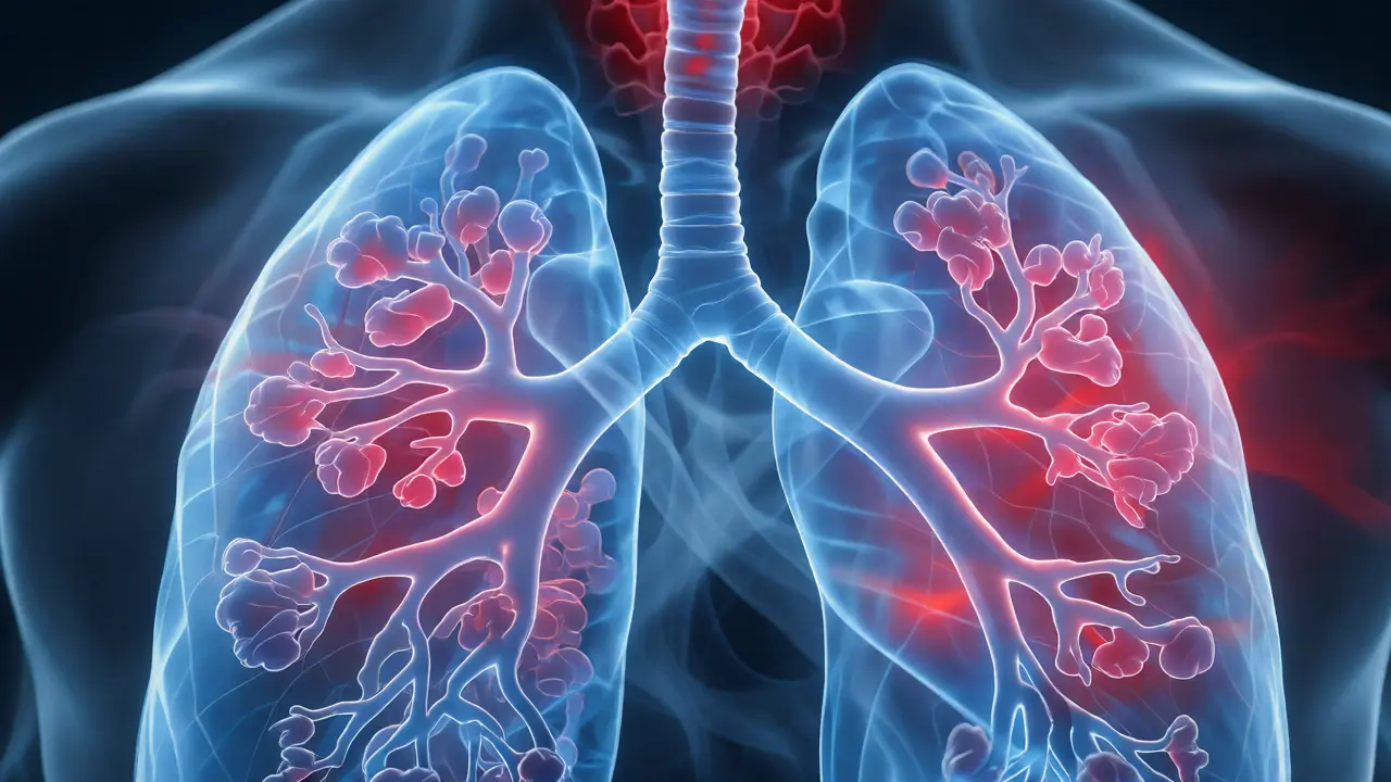 Vizualizace plic při inhalaci CBD páry